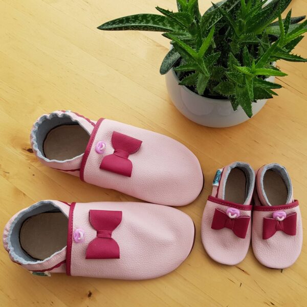 pantofle damskie kapcie dla dzieci do przedszkola, niechodki do nauki chodzenia