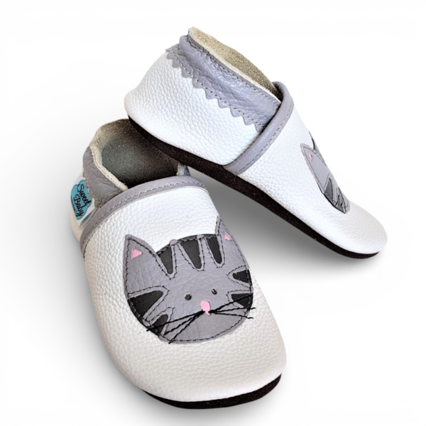 Kapcie barefoot GŁOWA KOTKA