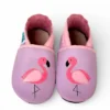 miękkie kapcie dla dziewczynki typu barefoot soft sole, elastyczne antypoślizgowe dziecięce kapcie do przedszkola i do żłobka