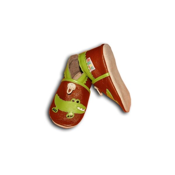 Kapcie barefoot KROKODYL
