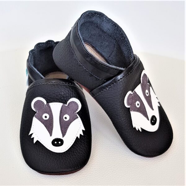 borsuki paputki kapcie dla dzieci, kapcie do przedszkola, buty do żłobka,