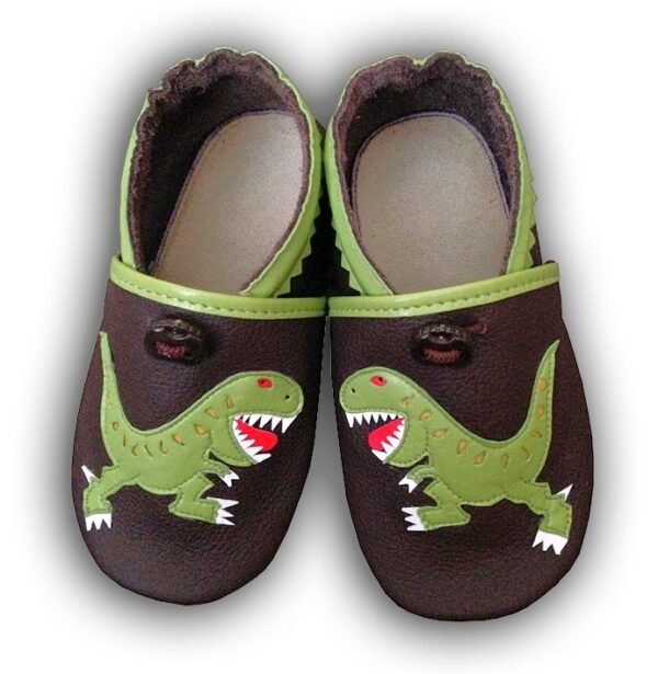 kapcie dla dzieci do przedszkola dinozaur paputki sweetbaby sweet baby papucie kapcie buciki skórzane papcie butki buciki