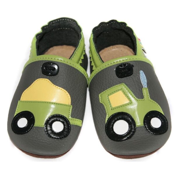 traktor paputki dziecięce antyposlizgowe miekkie kapcie