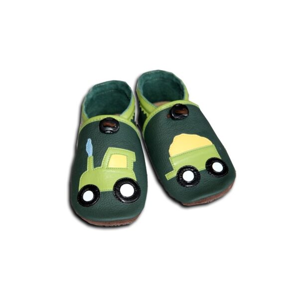 traktorek kapcie dla dzieci butki pierwsze niechodki