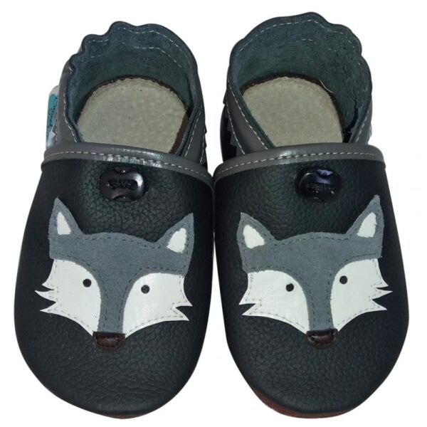 kapcie dla dzieci do przedszkola buty do żłobka miękkie paputki antyposlizgowe do nauki chodzenia raczkowania wilczki