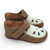 lekkie sandały barefoot dla dzieci niczym bosa stopka, miękkie i oddychające dziecięce sandałki skórzane na rzepy z elastycznymi podeszwami i szerokimi czubkami, anatomiczny kształt od sweetbaby lekkie sandały barefoot dla dzieci niczym bosa stopka, miękkie i oddychające dziecięce sandałki skórzane na rzepy z elastycznymi podeszwami i szerokimi czubkami, anatomiczny kształt od sweetbaby