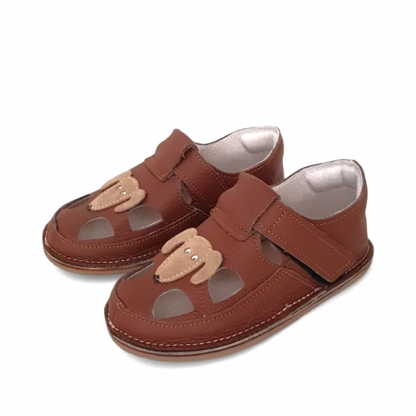 barefoot sandały dla dzieci, kapcie dziecięce do przedszkola i żłobka, bosa stopka, sandały niemowlęce do nauki chodzenia na pierwsze kroki barefoot skórzane , miękkie i przewiewne na rzepy