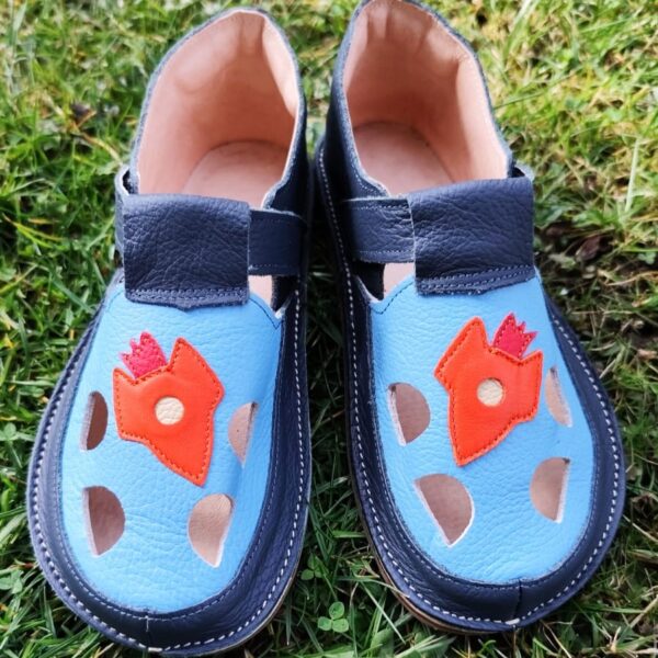 barefootowe buty na rzepy sandały dziecięce