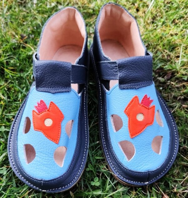 barefootowe buty na rzepy sandały dziecięce