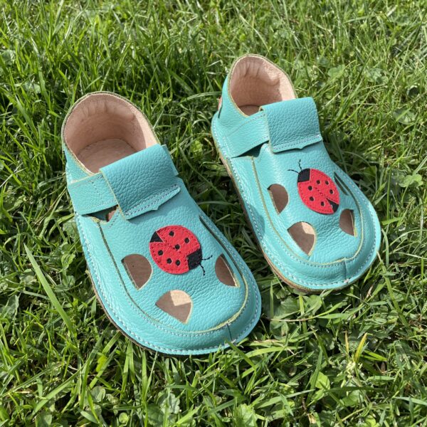 barefoot sandałki dziecięce sweet baby skórzane