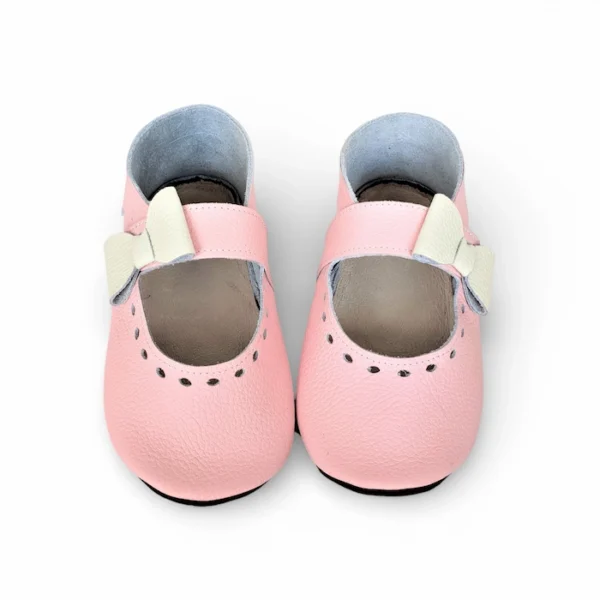 sandałki dziecięce butki letnie dla dziewczynki balerinki skórzane dla dzieci typu soft sole z podeszwy barefoot