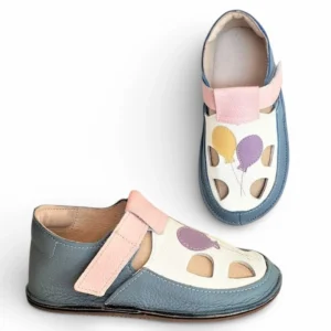 sandały dla dzieci barefoot, kapcie dziecięce do przedszkola miękkie niczym bosa stopka, elastyczne buty niemowlęce do nauki chodzenia na pierwsze kroki, oddychające skórzane kapcie dla dzieci