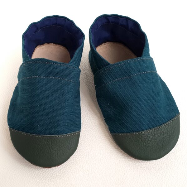 paputki bawełniane, kapcie do przedszkola, papcie bawełniane miękkie sweet baby "to i to"