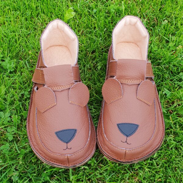 sandałki barefoot skórzane dla dzieci buty bosa stopka