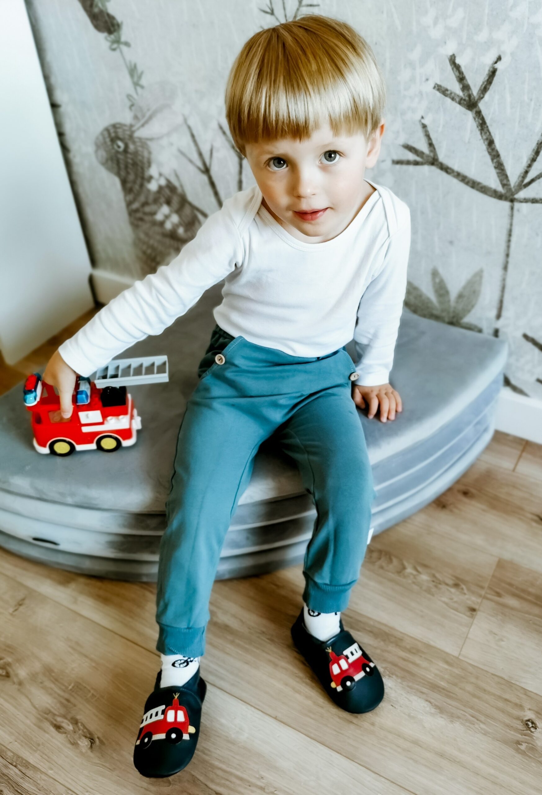 Kapcie do przedszkola i sandały barefoot Kapcie do przedszkola oraz sandały barefoot dla chłopca ze skóry, szyte na miarę - SweetBaby