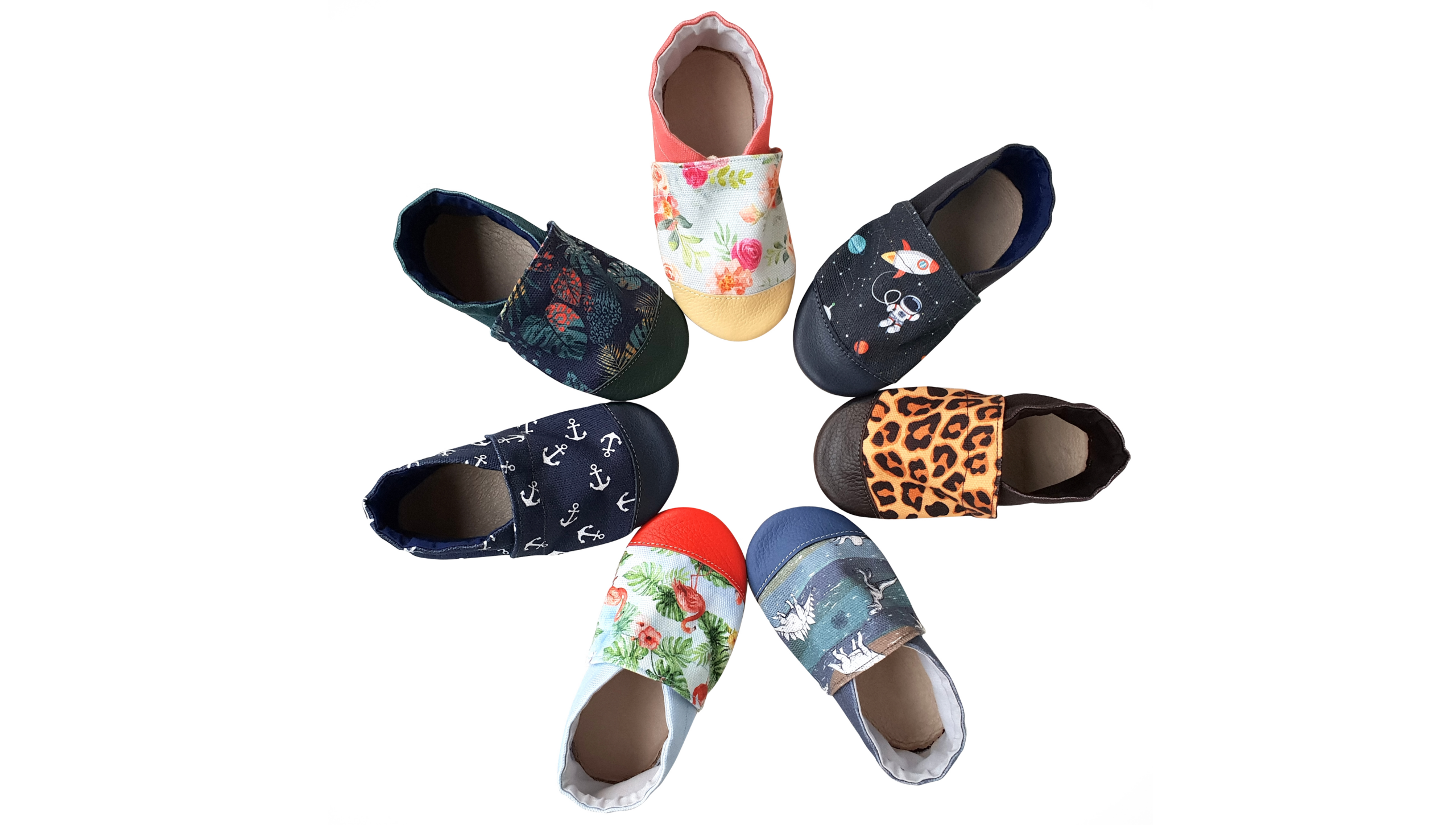 kapcie dla dzieci bawełna bawełniane miękkie lekkie